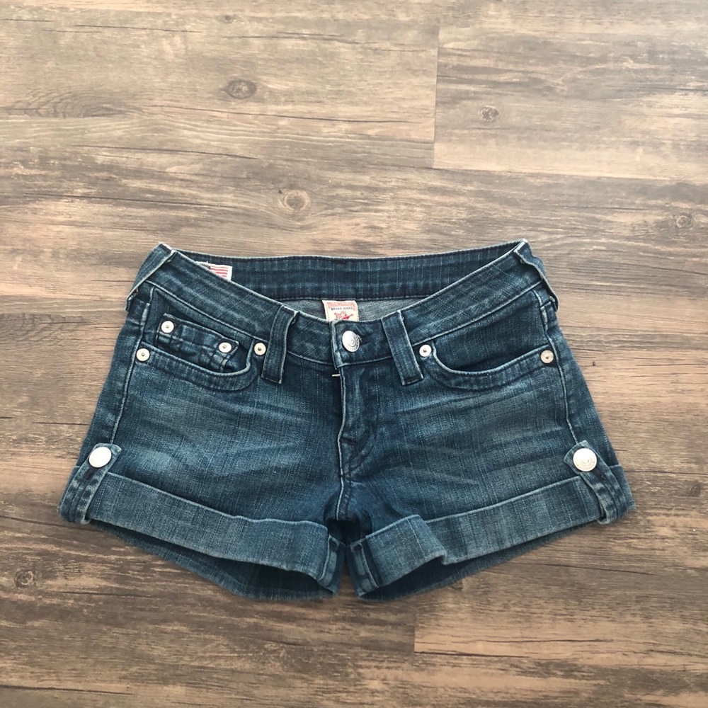 True Religion denim shorts